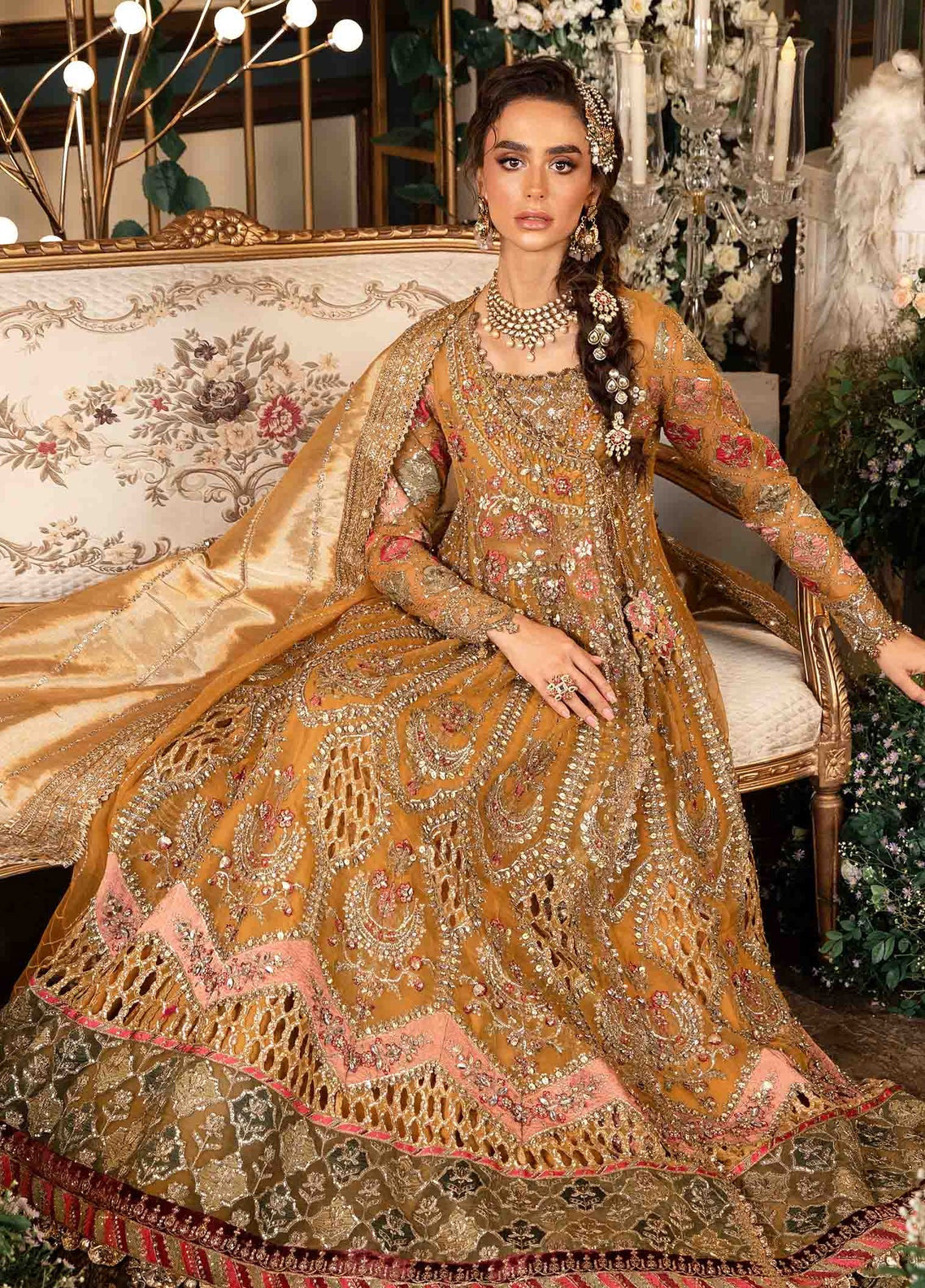 Mbroidered By Maria B Embroidered Organza 3 Piece Unstitched Suit MB24MW D-07 Mbroidered By Maria B Embroidered Organza 3 Piece Unstitched Suit MB24MW D-07