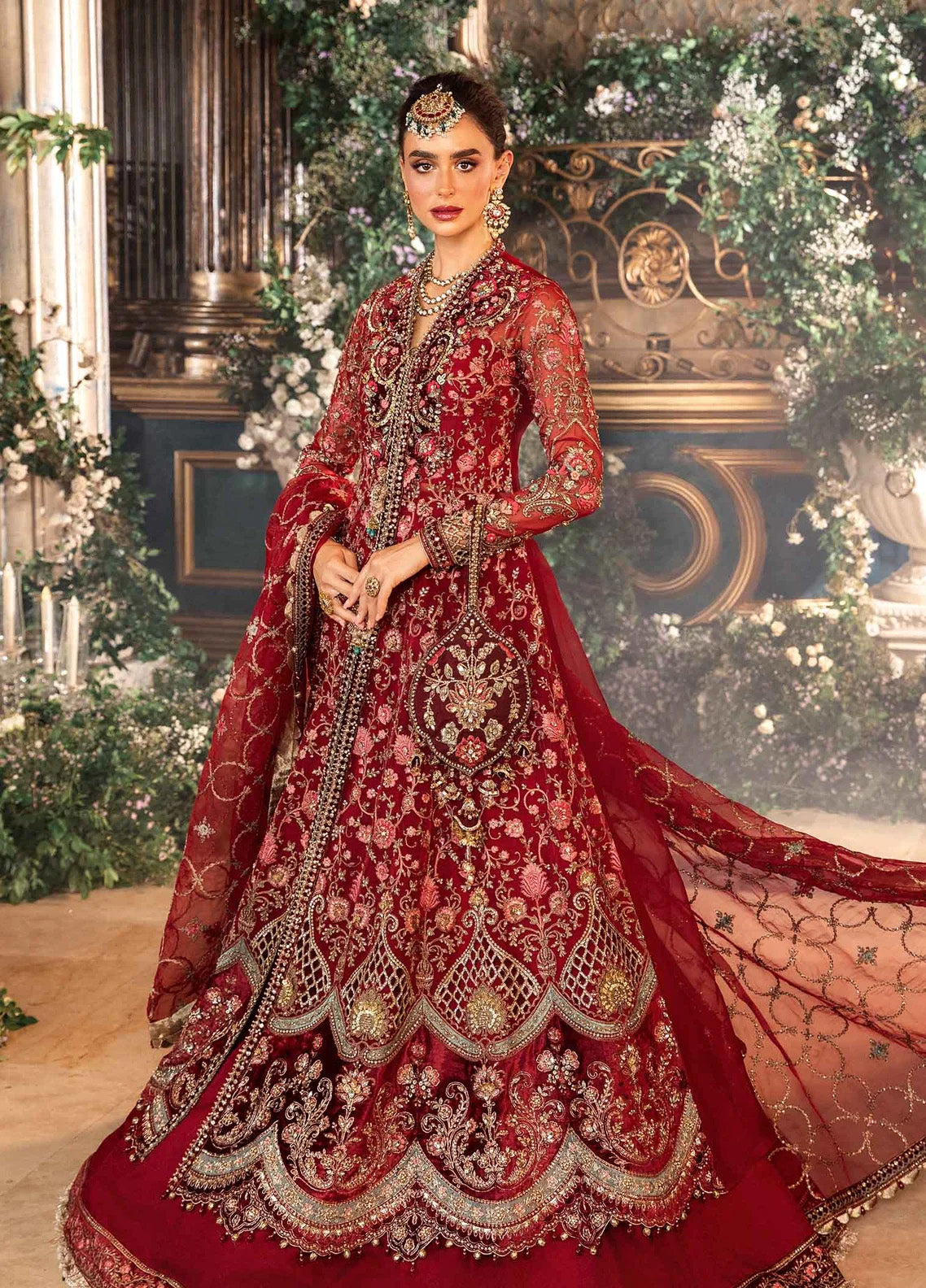 Mbroidered By Maria B Embroidered Organza 3 Piece Unstitched Suit MB24MW D-08 Mbroidered By Maria B Embroidered Organza 3 Piece Unstitched Suit MB24MW D-08