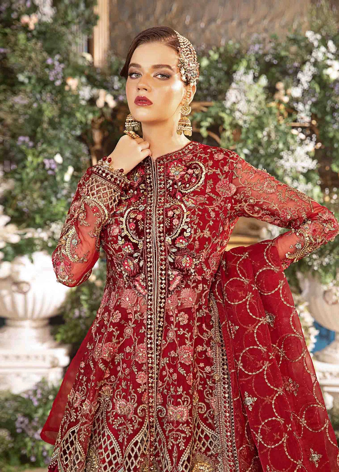 Mbroidered By Maria B Embroidered Organza 3 Piece Unstitched Suit MB24MW D-08 Mbroidered By Maria B Embroidered Organza 3 Piece Unstitched Suit MB24MW D-08