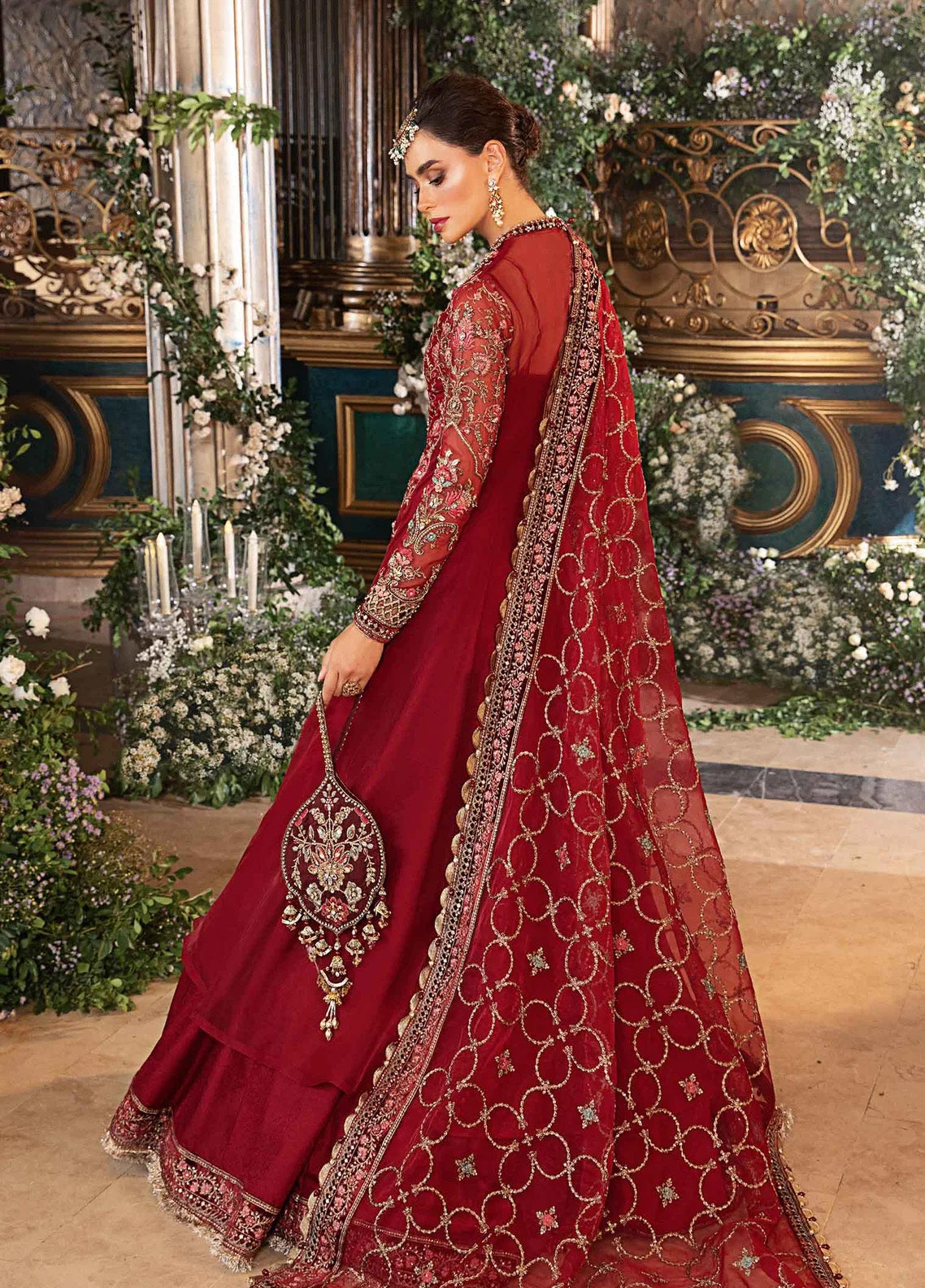 Mbroidered By Maria B Embroidered Organza 3 Piece Unstitched Suit MB24MW D-08 Mbroidered By Maria B Embroidered Organza 3 Piece Unstitched Suit MB24MW D-08