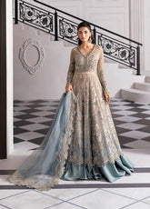 Mbroidered By Maria B Embroidered Organza 3 Piece Unstitched Suit MB25MF BD-2002