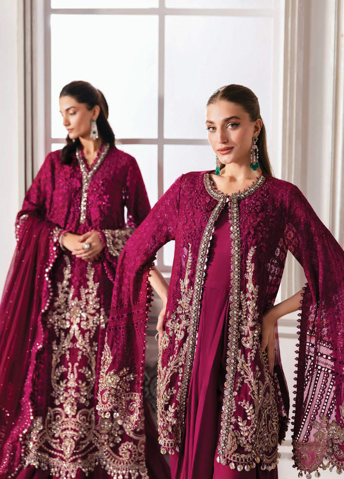 Mbroidered By Maria B Embroidered Organza 3 Piece Unstitched Suit MB25MF BD-2003 Mbroidered By Maria B Embroidered Organza 3 Piece Unstitched Suit MB25MF BD-2003