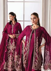 Mbroidered By Maria B Embroidered Organza 3 Piece Unstitched Suit MB25MF BD-2003