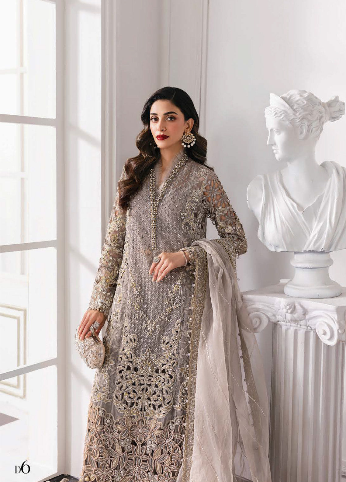 Mbroidered By Maria B Embroidered Organza 3 Piece Unstitched Suit MB25MF BD-2006 Mbroidered By Maria B Embroidered Organza 3 Piece Unstitched Suit MB25MF BD-2006