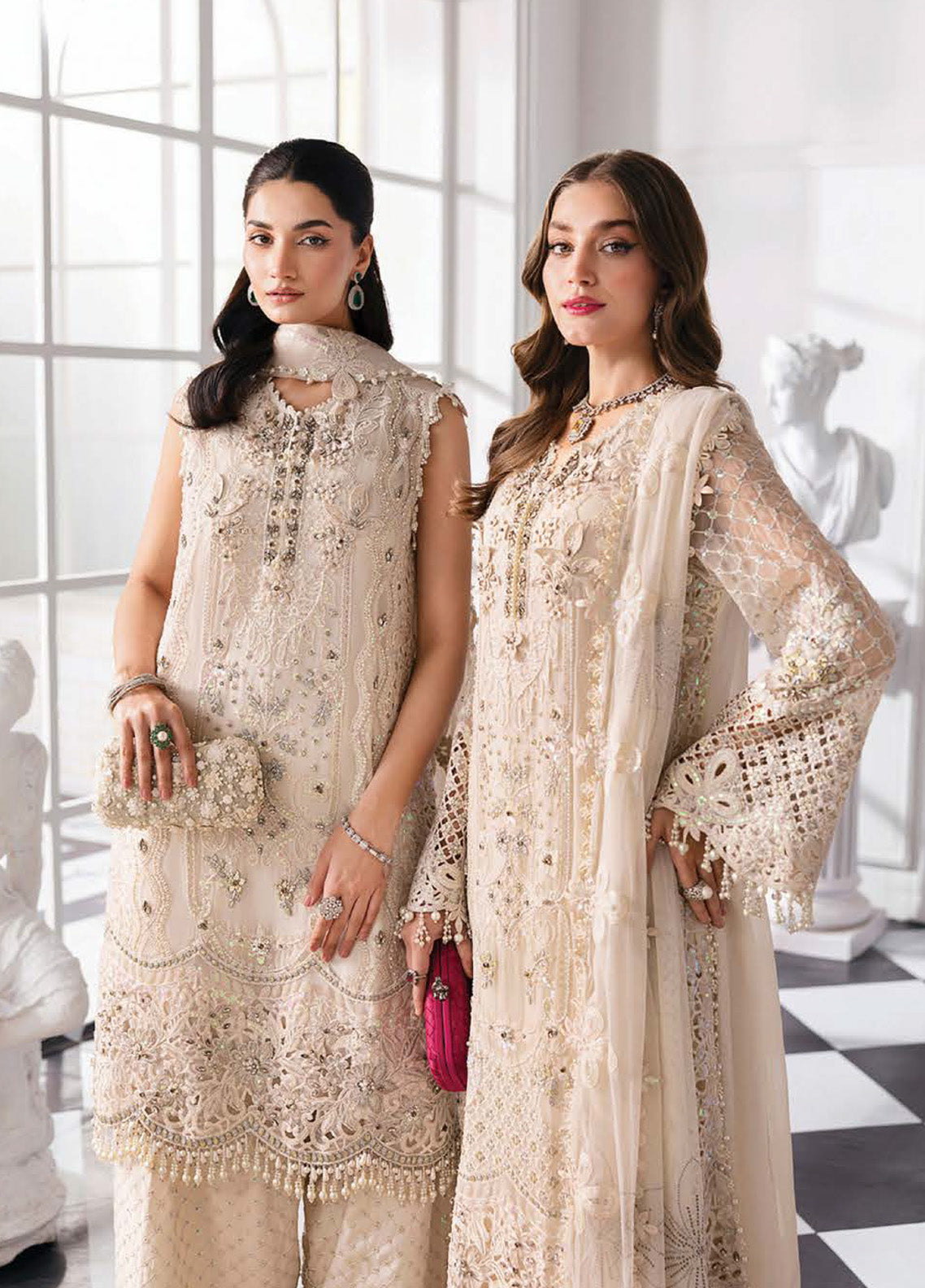 Mbroidered By Maria B Embroidered Organza 3 Piece Unstitched Suit MB25MF BD-2007 Mbroidered By Maria B Embroidered Organza 3 Piece Unstitched Suit MB25MF BD-2007