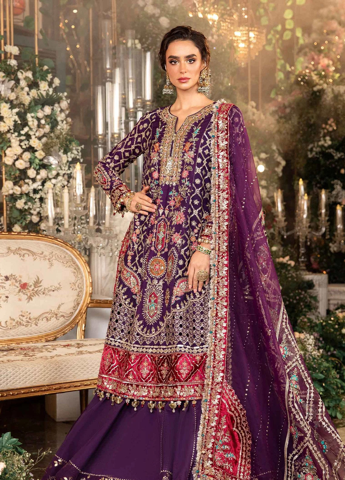 Mbroidered By Maria B Embroidered Raw Silk 3 Piece Unstitched Suit MB24MW D-03 Mbroidered By Maria B Embroidered Raw Silk 3 Piece Unstitched Suit MB24MW D-03