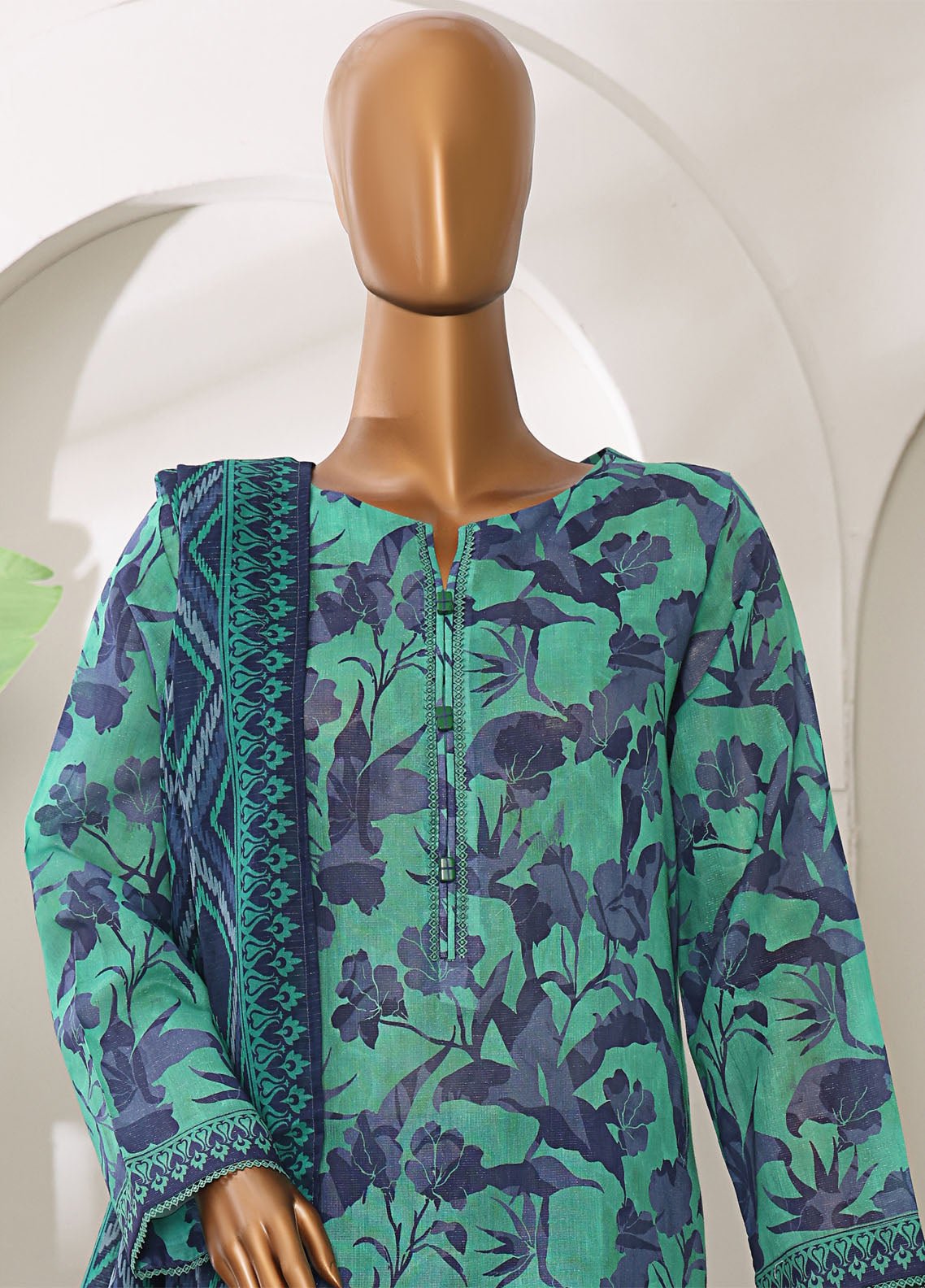 Meenakari By HZ Textiles Shamray Cotton 3 Piece Unstitched Suit HZ25ME MSC-903 Meenakari By HZ Textiles Shamray Cotton 3 Piece Unstitched Suit HZ25ME MSC-903