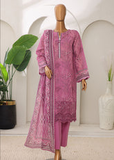 Meenakari By HZ Textiles Shamray Cotton 3 Piece Unstitched Suit HZ25ME MSC-904