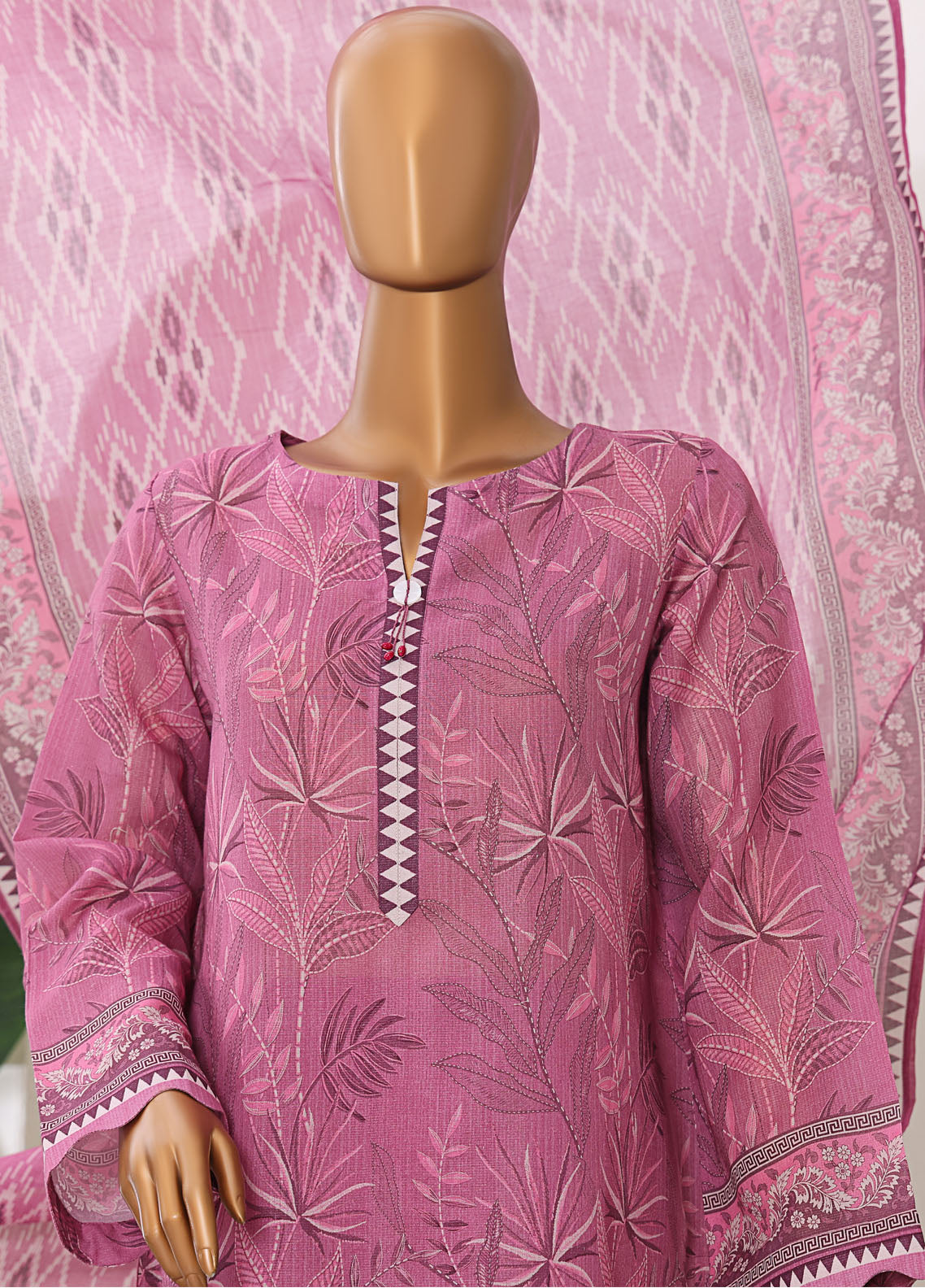 Meenakari By HZ Textiles Shamray Cotton 3 Piece Unstitched Suit HZ25ME MSC-904 Meenakari By HZ Textiles Shamray Cotton 3 Piece Unstitched Suit HZ25ME MSC-904