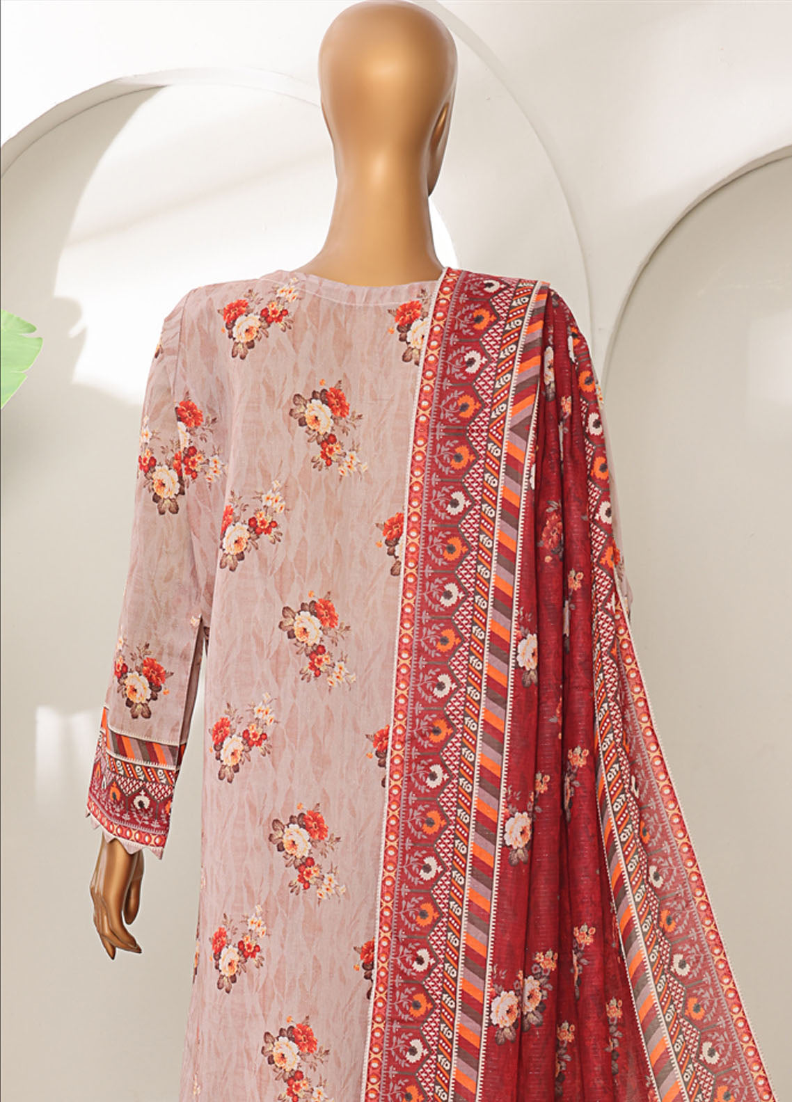 Meenakari By HZ Textiles Shamray Cotton 3 Piece Unstitched Suit HZ25ME MSC-907 Meenakari By HZ Textiles Shamray Cotton 3 Piece Unstitched Suit HZ25ME MSC-907