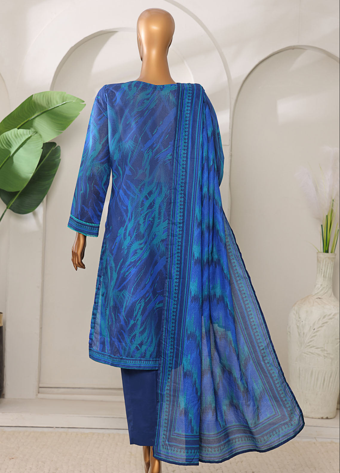 Meenakari By HZ Textiles Shamray Cotton 3 Piece Unstitched Suit HZ25ME MSC-910 Meenakari By HZ Textiles Shamray Cotton 3 Piece Unstitched Suit HZ25ME MSC-910
