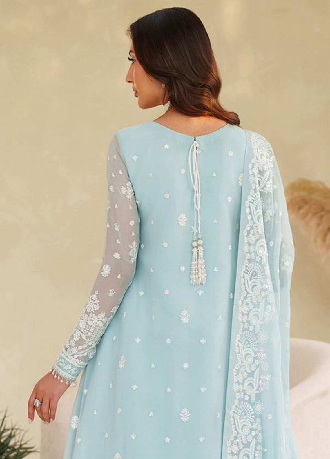 Meesa By Zarif Luxur Formals Embroidered Chiffon 3 Piece Unstitched Suit ZF25MLF D-04 MUNAAR Meesa By Zarif Luxur Formals Embroidered Chiffon 3 Piece Unstitched Suit ZF25MLF D-04 MUNAAR