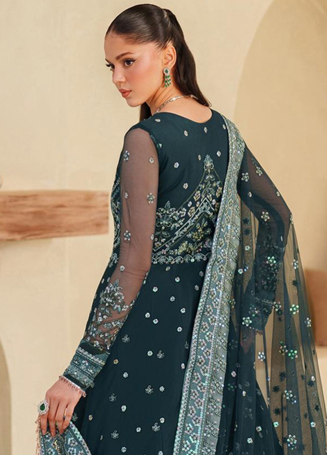 Meesa By Zarif Luxur Formals Embroidered Net 3 Piece Unstitched Suit ZF25MLF D-02 RIMUL Meesa By Zarif Luxur Formals Embroidered Net 3 Piece Unstitched Suit ZF25MLF D-02 RIMUL