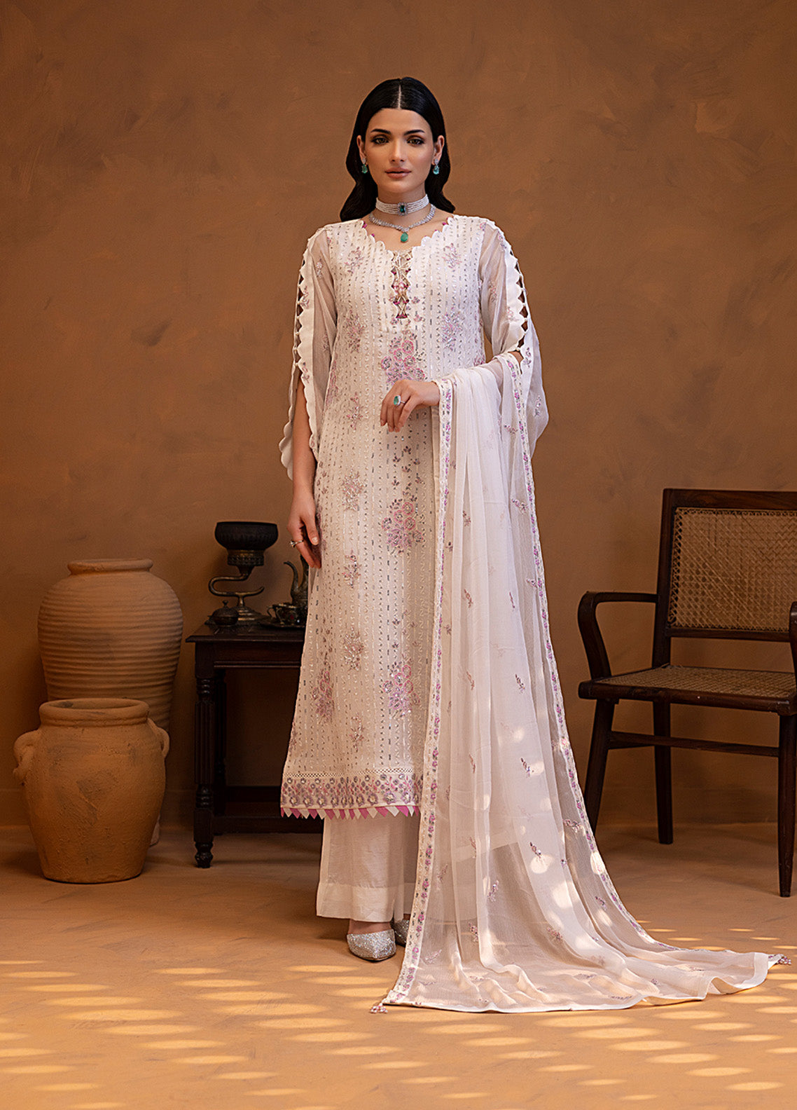 Mehar By Shamooz Embroidered Chiffon 3 Piece Unstitched Suit SZ24F JAHAN SU-120 Mehar By Shamooz Embroidered Chiffon 3 Piece Unstitched Suit SZ24F JAHAN SU-120