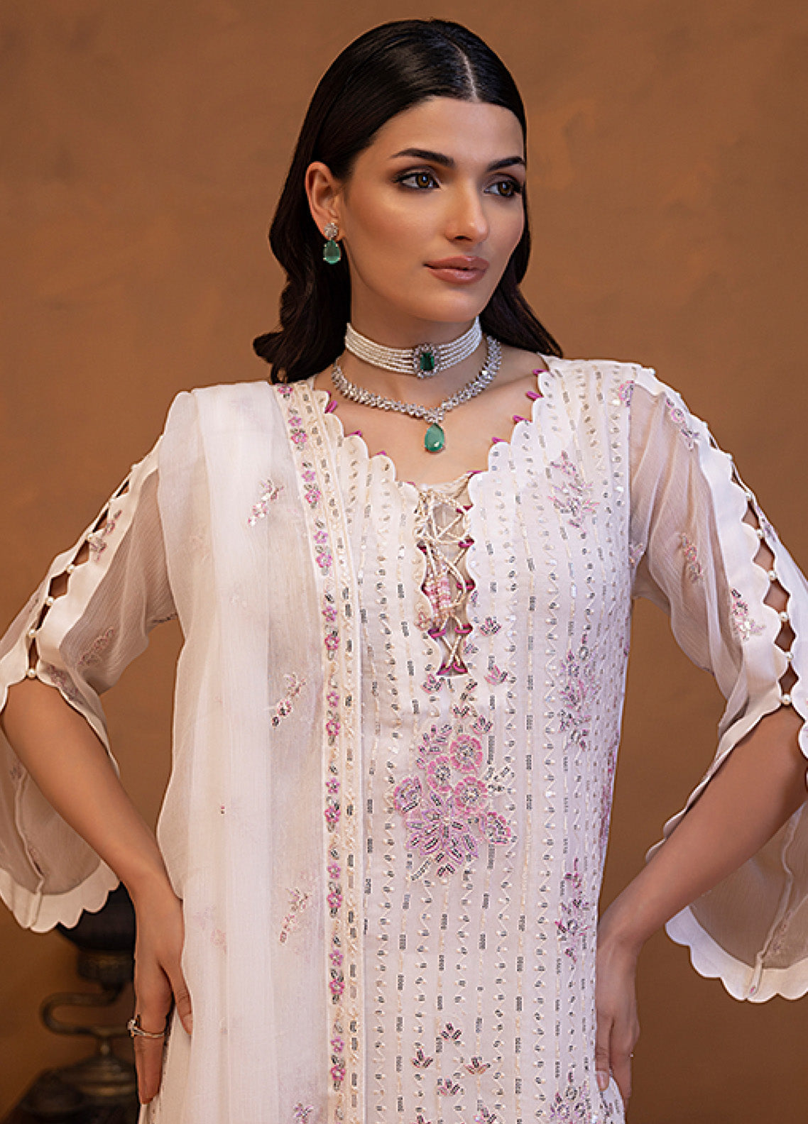 Mehar By Shamooz Embroidered Chiffon 3 Piece Unstitched Suit SZ24F JAHAN SU-120 Mehar By Shamooz Embroidered Chiffon 3 Piece Unstitched Suit SZ24F JAHAN SU-120