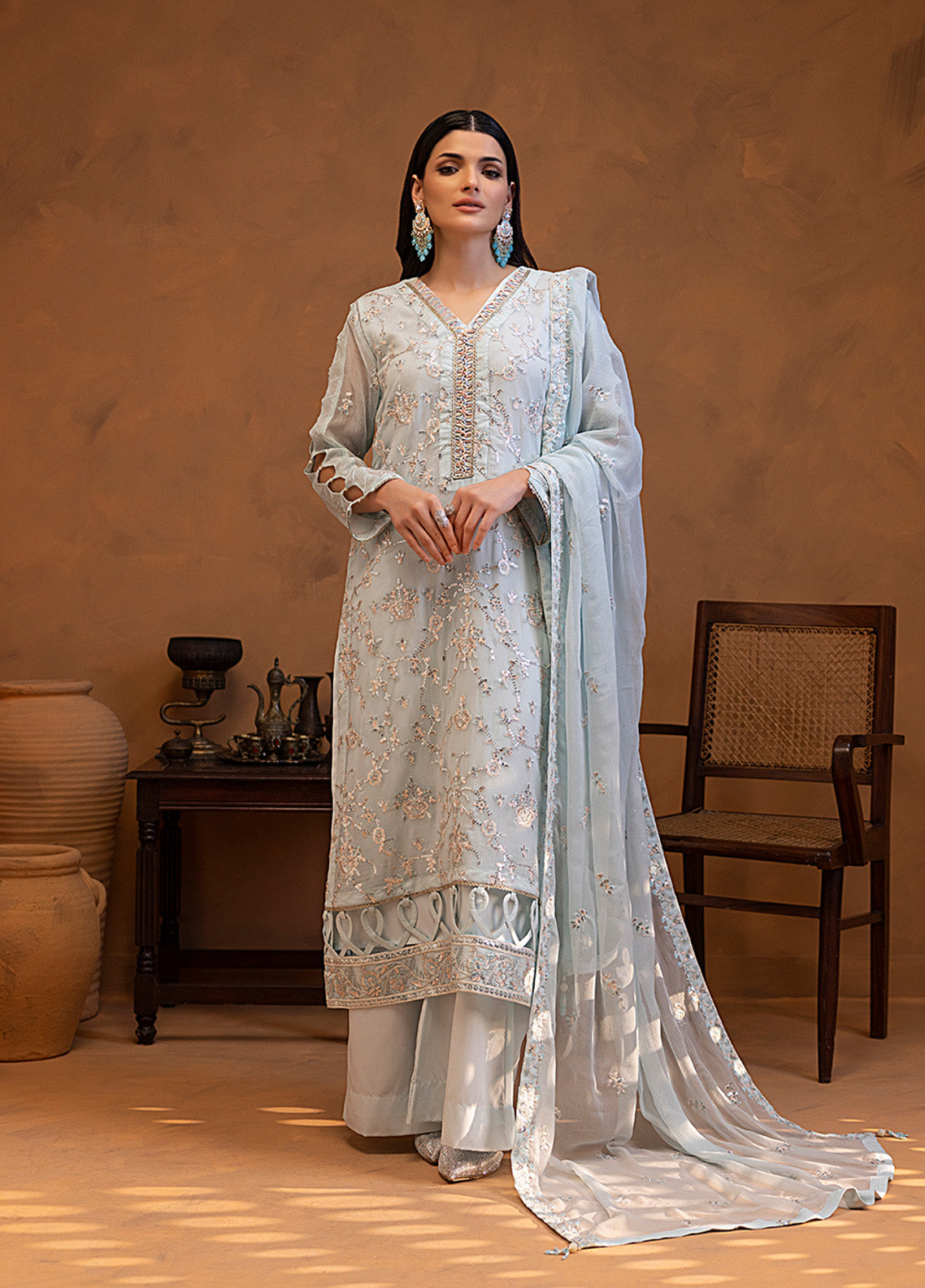 Mehar By Shamooz Embroidered Chiffon 3 Piece Unstitched Suit SZ24F MEHMAL SU-113 Mehar By Shamooz Embroidered Chiffon 3 Piece Unstitched Suit SZ24F MEHMAL SU-113