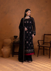 Mehar By Shamooz Embroidered Chiffon 3 Piece Unstitched Suit SZ24F ROOHI SU-114