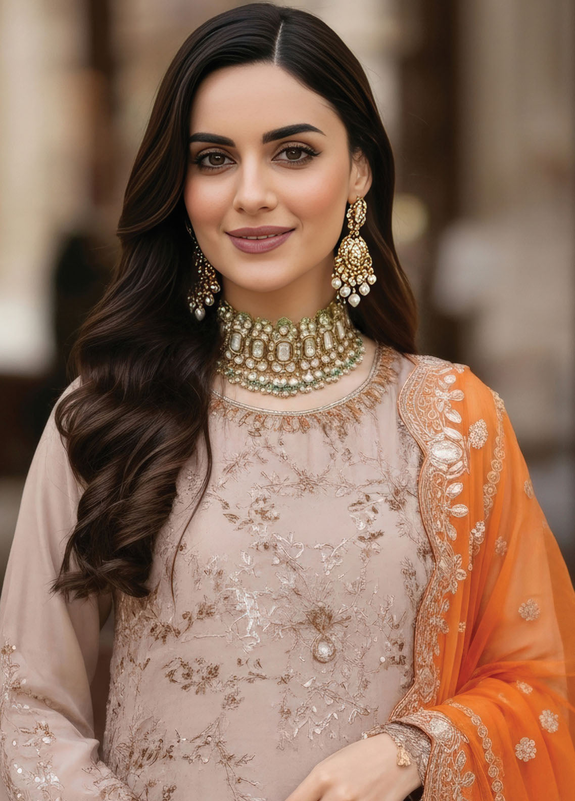 Mehr-E-Mah By Imrozia Premium Embroidered Chiffon 3 Piece Unstitched Suit IM25MMFI D-I-241 RUVEYDA Mehr-E-Mah By Imrozia Premium Embroidered Chiffon 3 Piece Unstitched Suit IM25MMFI D-I-241 RUVEYDA