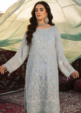 Mehr-E-Mah By Imrozia Premium Embroidered Chiffon 3 Piece Unstitched Suit IM25MMFI D-I-243 ELIF-E-NOOR