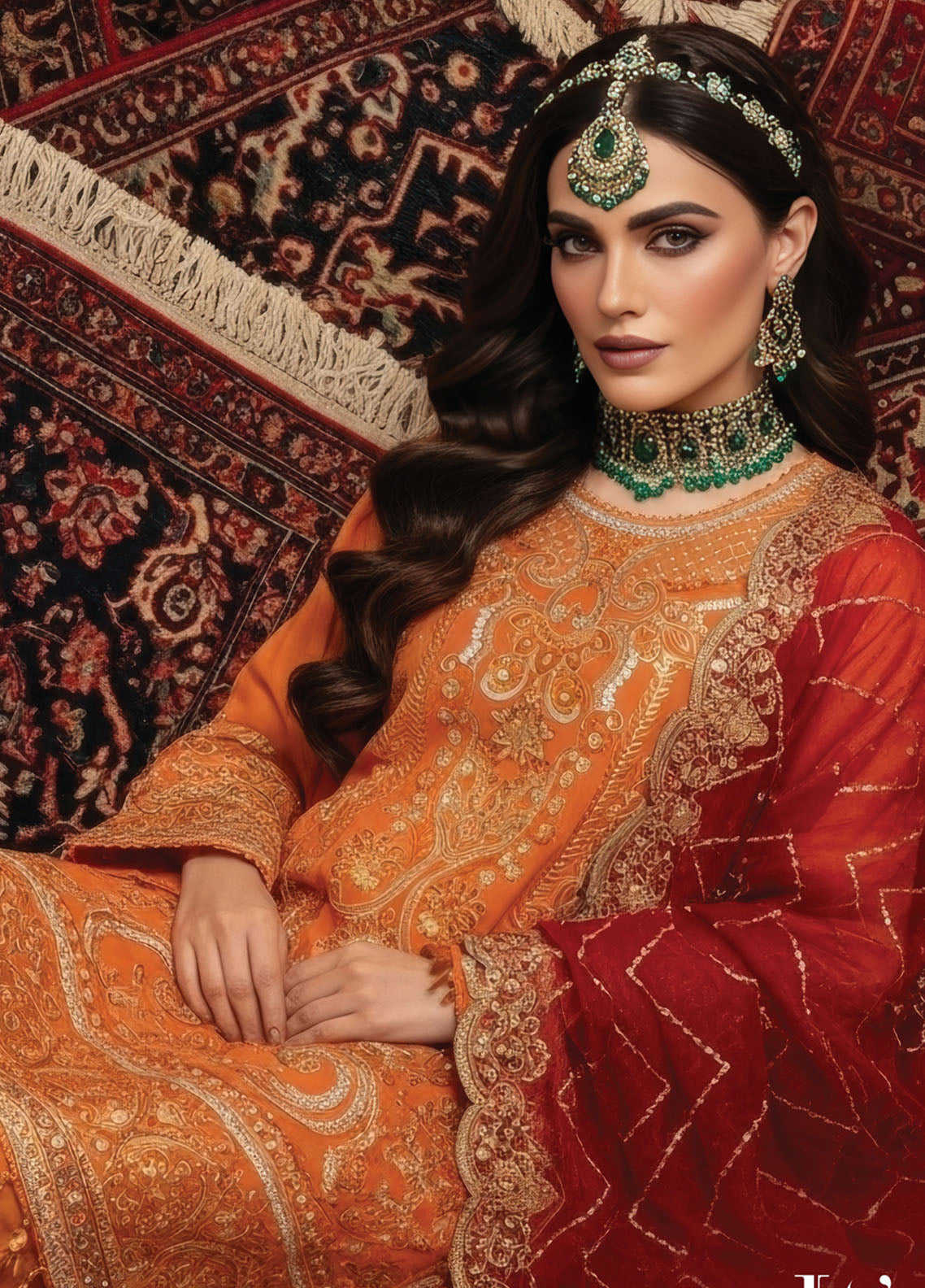 Mehr-E-Mah By Imrozia Premium Embroidered Chiffon 3 Piece Unstitched Suit IM25MMFI D-I-244 ESMARA Mehr-E-Mah By Imrozia Premium Embroidered Chiffon 3 Piece Unstitched Suit IM25MMFI D-I-244 ESMARA