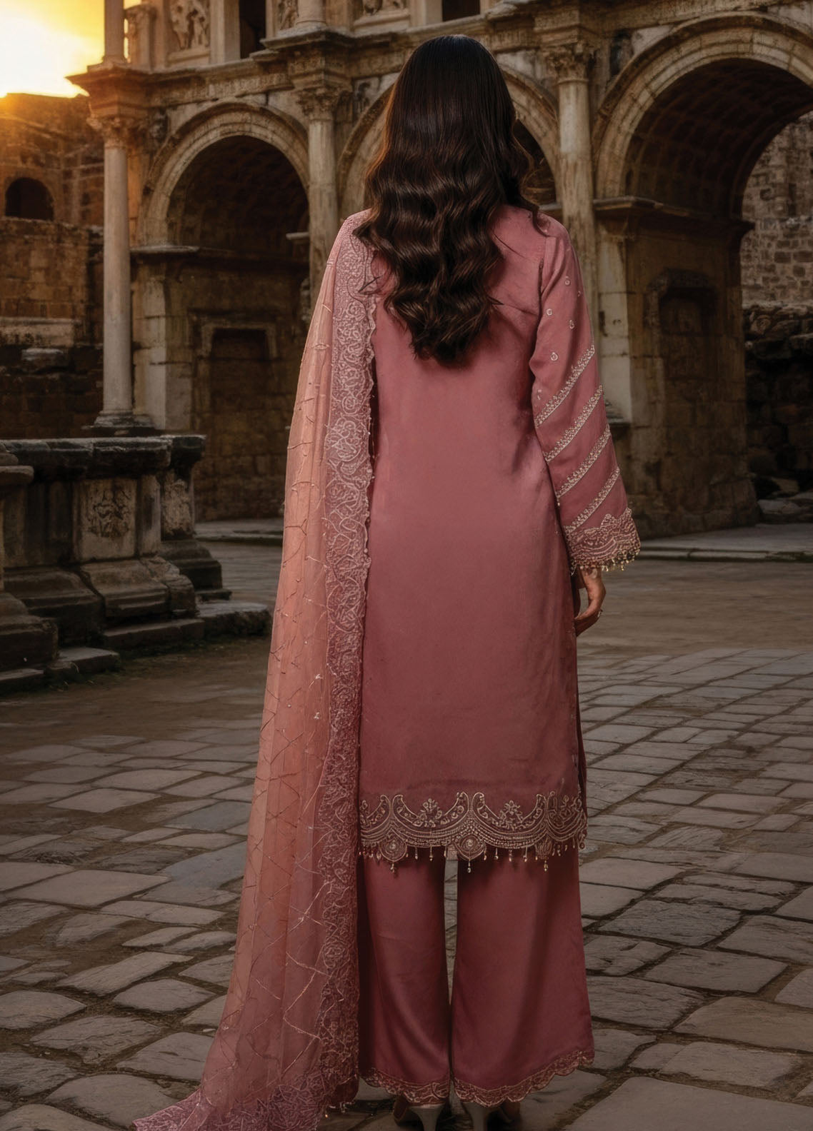 Mehr-E-Mah By Imrozia Premium Embroidered Chiffon 3 Piece Unstitched Suit IM25MMFI D-I-247 AYSEL Mehr-E-Mah By Imrozia Premium Embroidered Chiffon 3 Piece Unstitched Suit IM25MMFI D-I-247 AYSEL