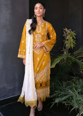 Meraki By Humdum Embroidered Lawn 3 Piece Unstitched Suit HD24M D-04