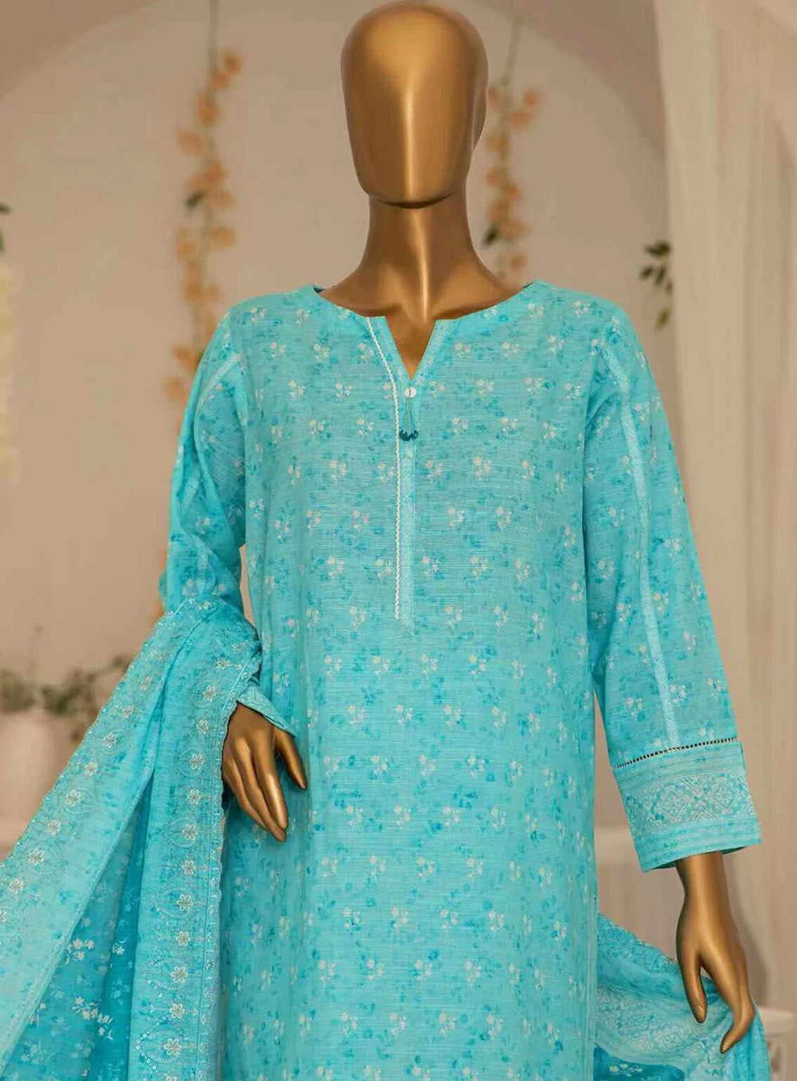 Meraki By HZ Textile Embroidered Khaddar 3 Piece Unstitched Suit HZ24M D-MKE-07 Meraki By HZ Textile Embroidered Khaddar 3 Piece Unstitched Suit HZ24M D-MKE-07