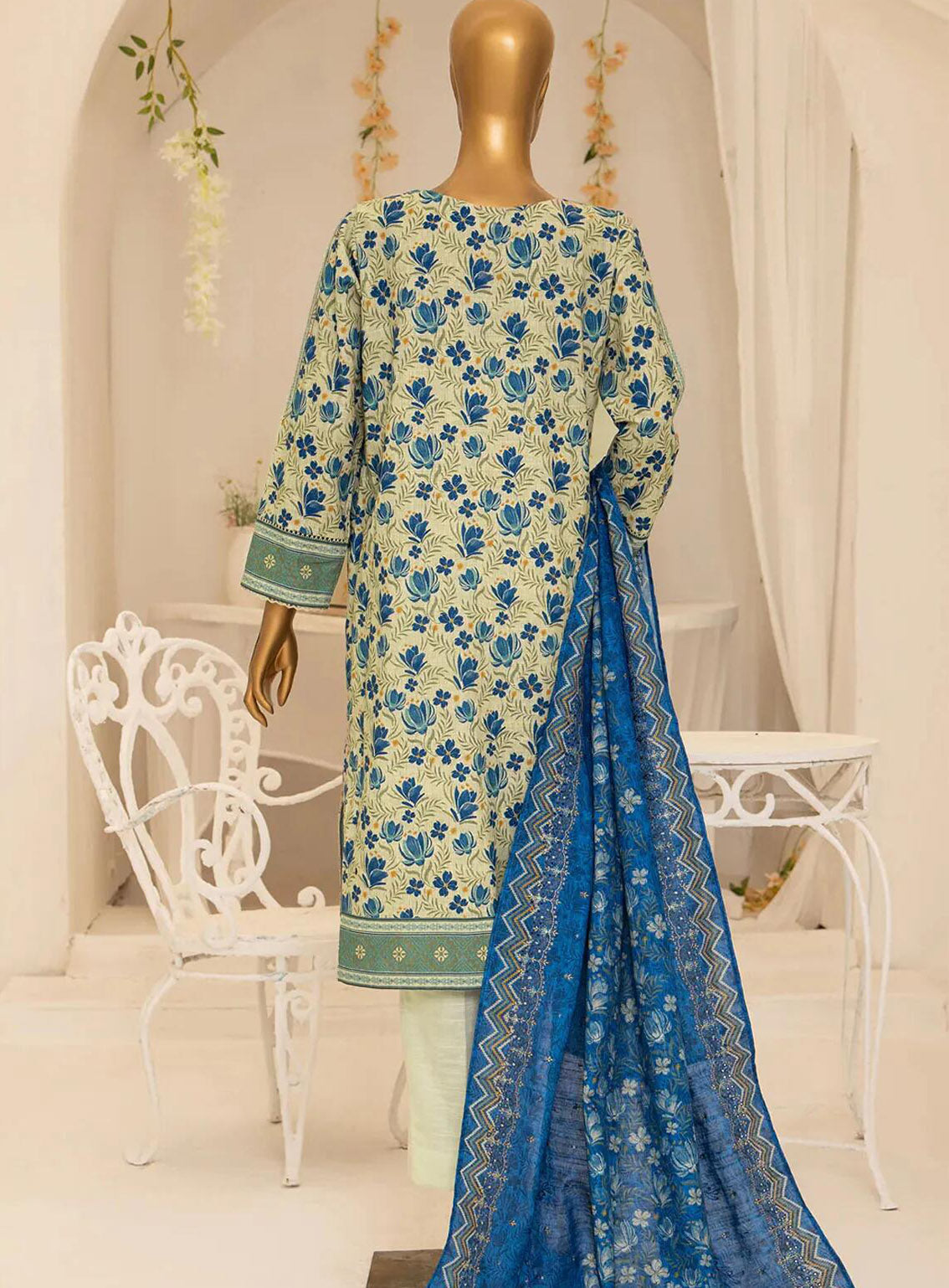 Meraki By HZ Textile Embroidered Khaddar 3 Piece Unstitched Suit HZ24M D-MKE-11 Meraki By HZ Textile Embroidered Khaddar 3 Piece Unstitched Suit HZ24M D-MKE-11