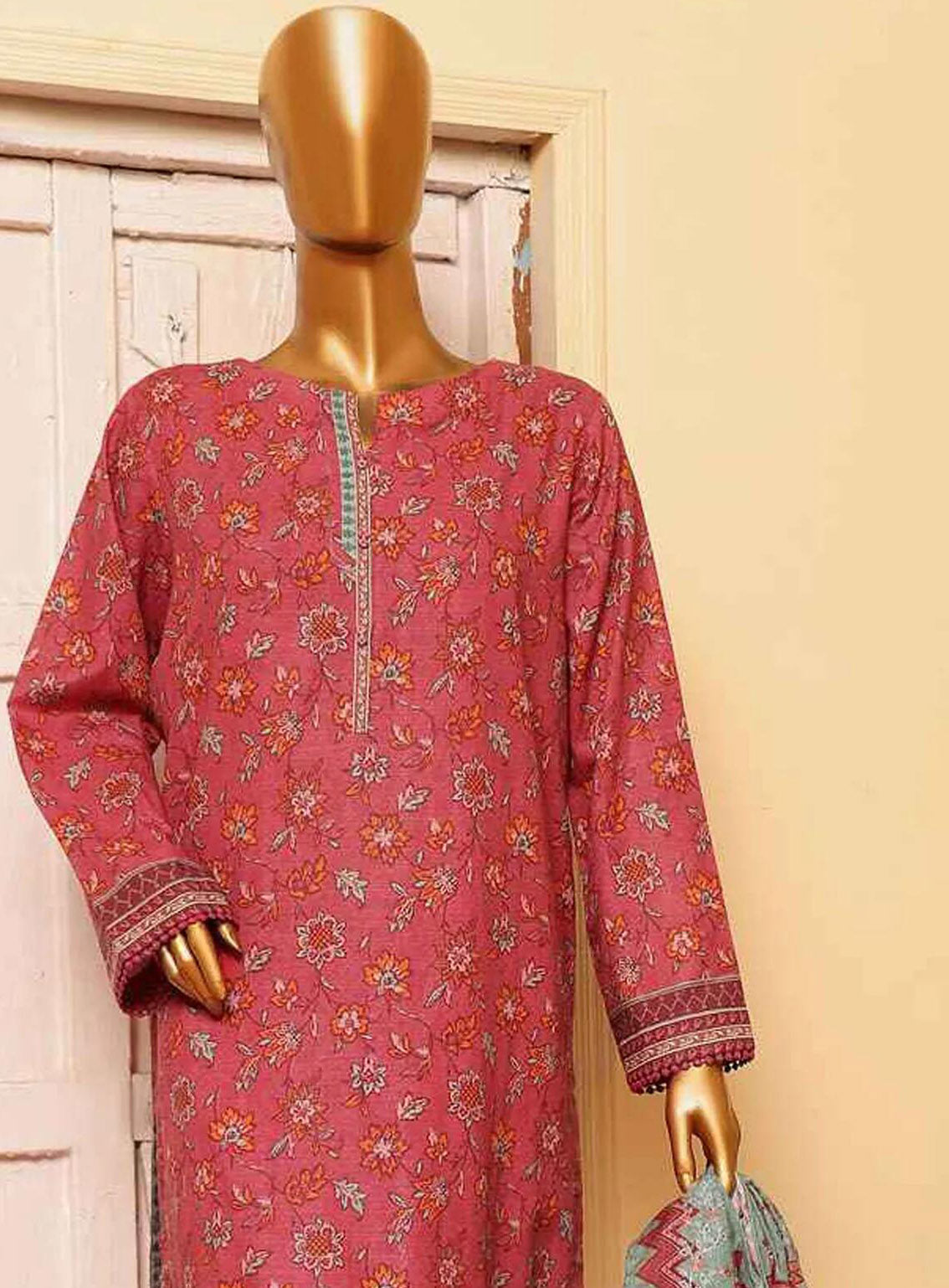 Meraki By HZ Textile Embroidered Khaddar 3 Piece Unstitched Suit HZ24M D-MKE-19 Meraki By HZ Textile Embroidered Khaddar 3 Piece Unstitched Suit HZ24M D-MKE-19
