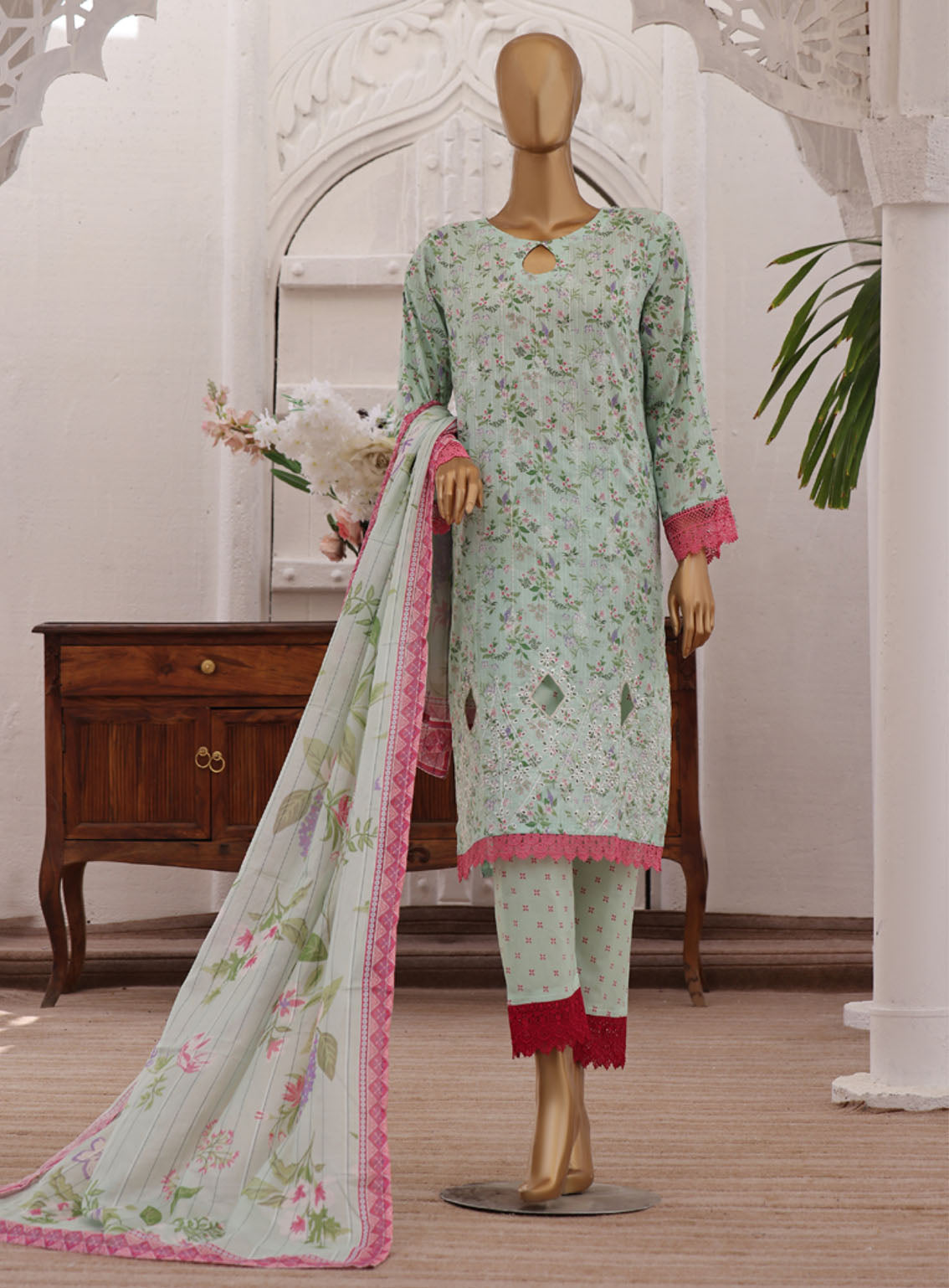 Minakari By Aifa Embroidered Lawn 3 Piece Unstitched Suit AI24M AF-BD-24301 Minakari By Aifa Embroidered Lawn 3 Piece Unstitched Suit AI24M AF-BD-24301