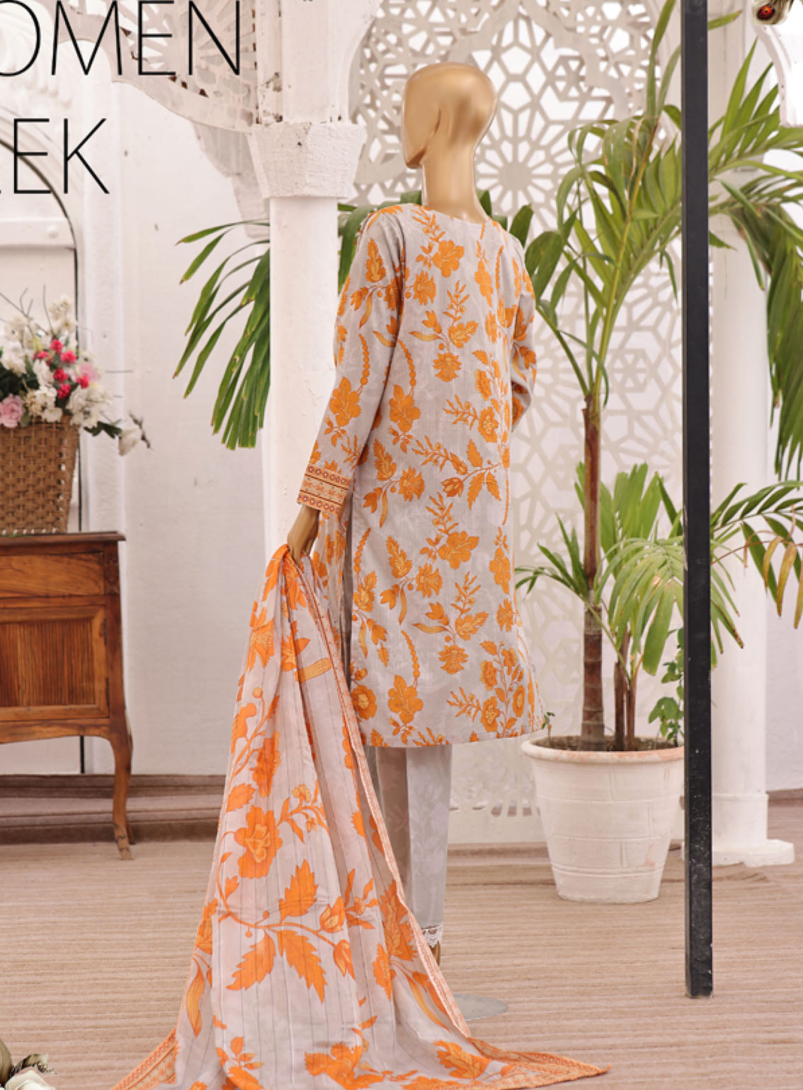 Minakari By Aifa Embroidered Lawn 3 Piece Unstitched Suit AI24M AF-BD-24303 Minakari By Aifa Embroidered Lawn 3 Piece Unstitched Suit AI24M AF-BD-24303