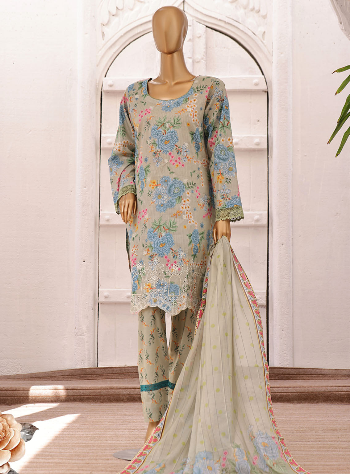 Minakari By Aifa Embroidered Lawn 3 Piece Unstitched Suit AI24M AF-BD-24306 Minakari By Aifa Embroidered Lawn 3 Piece Unstitched Suit AI24M AF-BD-24306