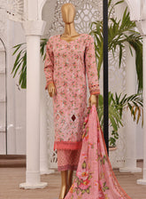 Minakari By Aifa Embroidered Lawn 3 Piece Unstitched Suit AI24M AF-BD-24309