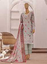 Minakari By Aifa Embroidered Lawn 3 Piece Unstitched Suit AI24M AF-BD-24310