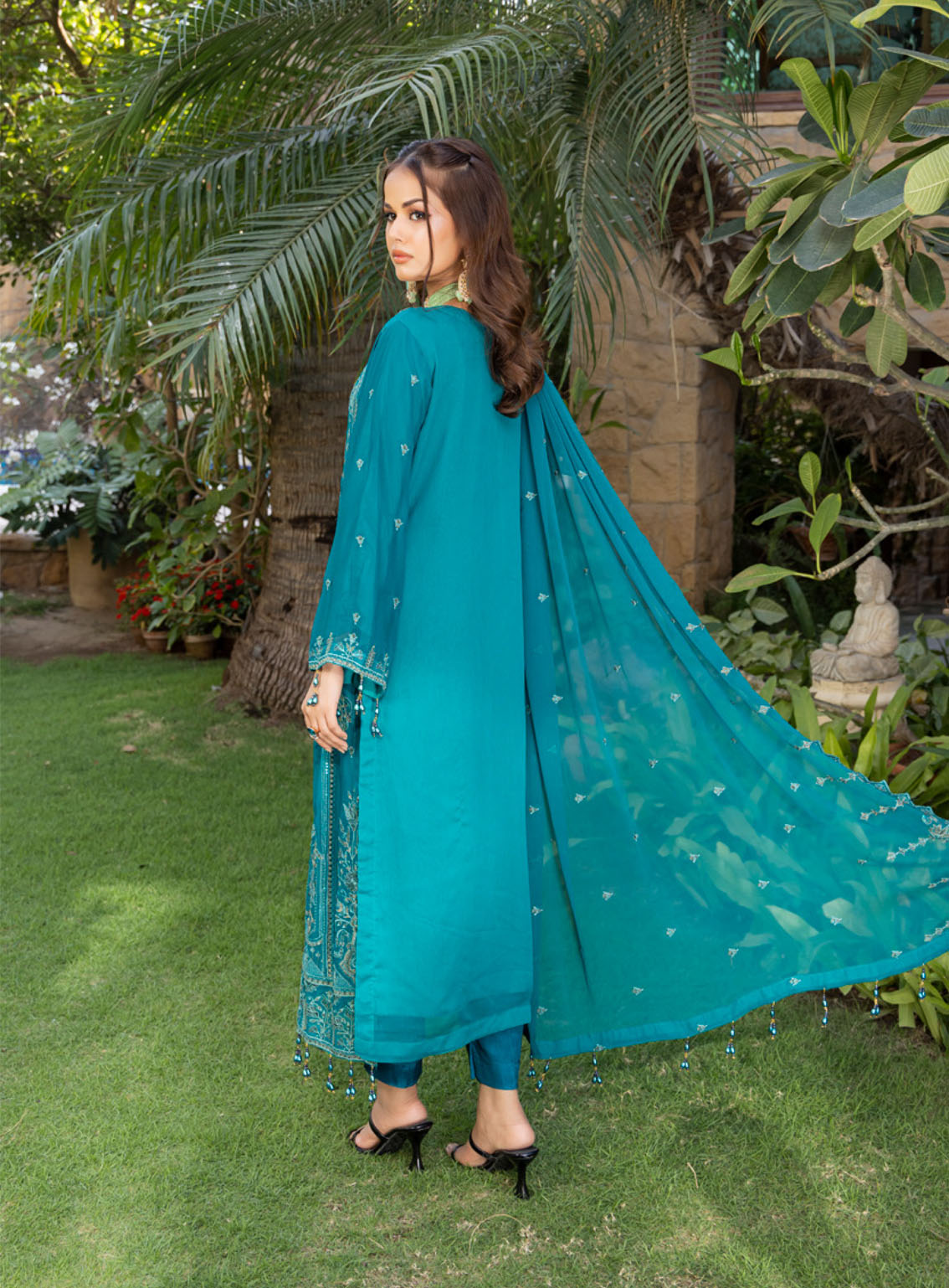 Minimal By Schick Fancy Embroidered Luxury Chiffon 3 Piece Semi Stitched Suit SDH24M FELC-01 Minimal By Schick Fancy Embroidered Luxury Chiffon 3 Piece Semi Stitched Suit SDH24M FELC-01