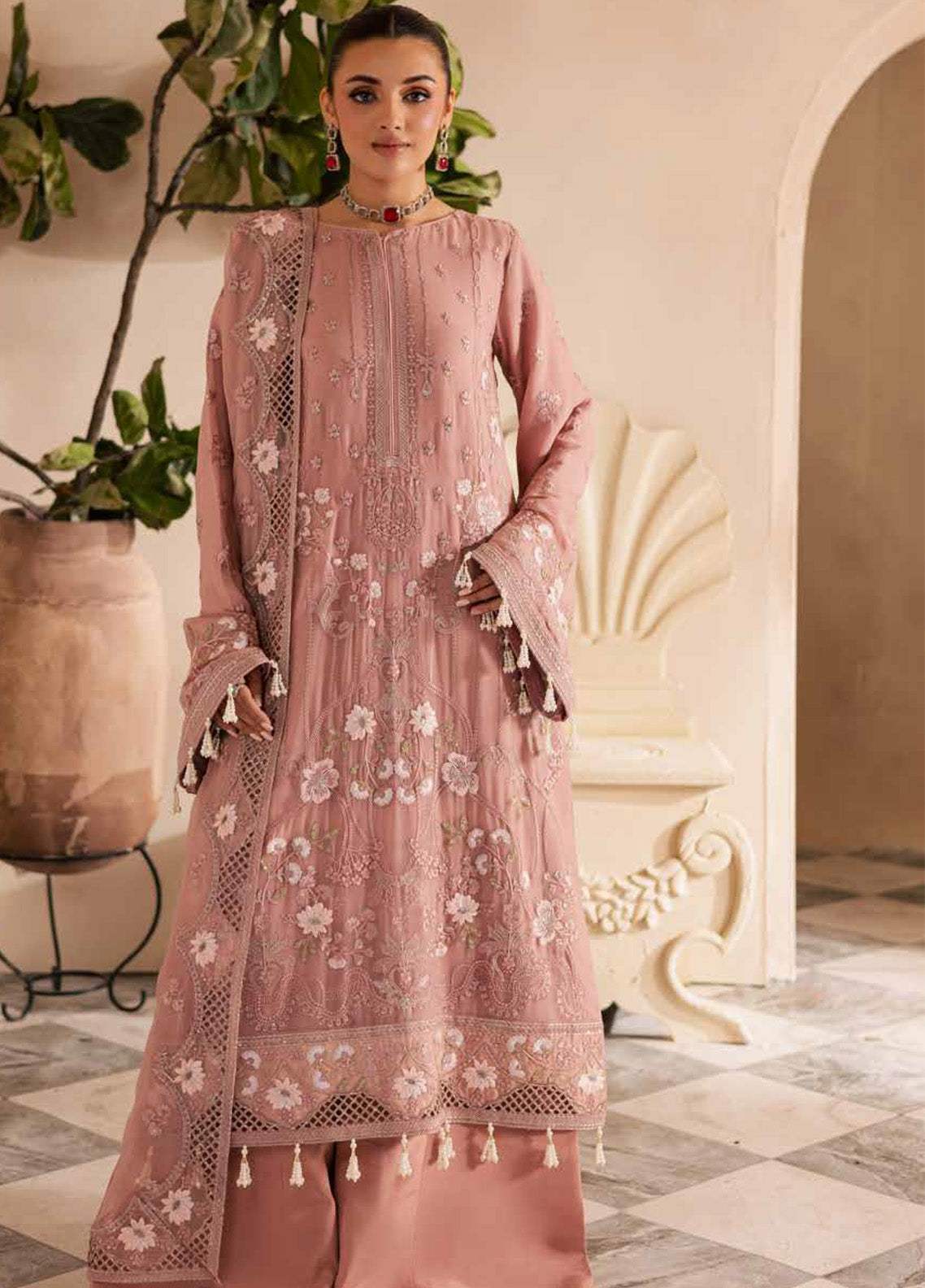 Miraal By Emaan Adeel Embroidered Chiffon 3 Piece Unstitched Suit EA25MLC D-AMALYA Miraal By Emaan Adeel Embroidered Chiffon 3 Piece Unstitched Suit EA25MLC D-AMALYA