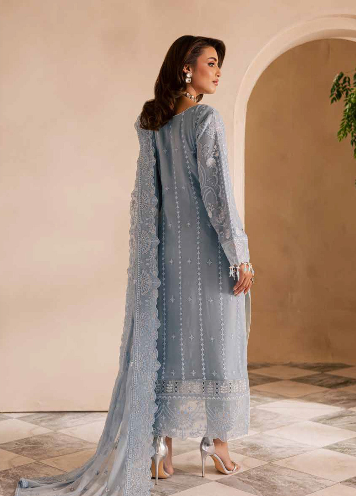 Miraal By Emaan Adeel Embroidered Chiffon 3 Piece Unstitched Suit EA25MLC D-AVIRA Miraal By Emaan Adeel Embroidered Chiffon 3 Piece Unstitched Suit EA25MLC D-AVIRA