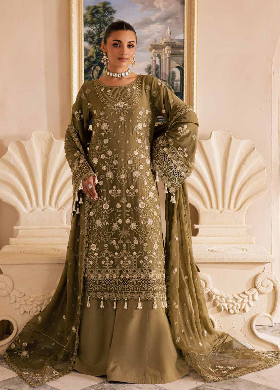 Miraal By Emaan Adeel Embroidered Chiffon 3 Piece Unstitched Suit EA25MLC D-DELARAM Miraal By Emaan Adeel Embroidered Chiffon 3 Piece Unstitched Suit EA25MLC D-DELARAM