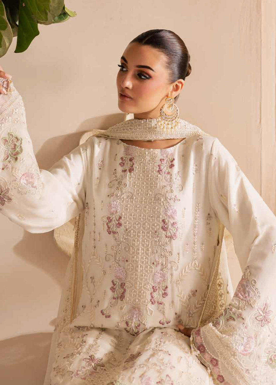 Miraal By Emaan Adeel Embroidered Chiffon 3 Piece Unstitched Suit EA25MLC D-ELANORA Miraal By Emaan Adeel Embroidered Chiffon 3 Piece Unstitched Suit EA25MLC D-ELANORA