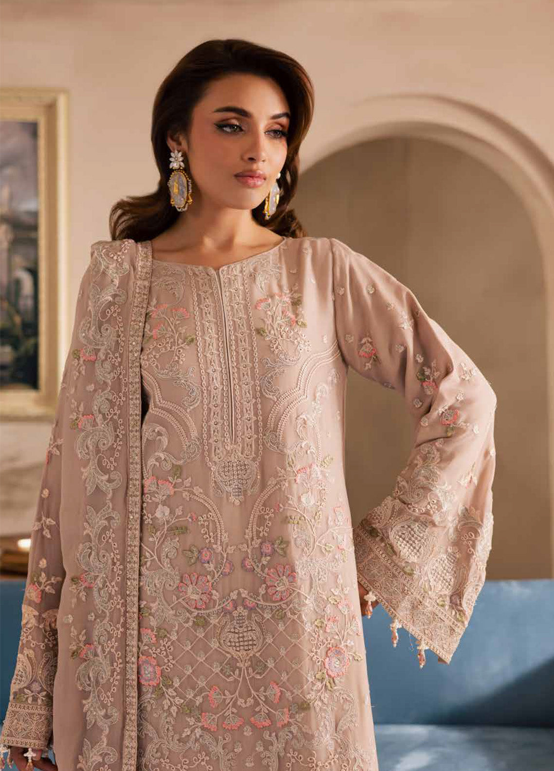 Miraal By Emaan Adeel Embroidered Chiffon 3 Piece Unstitched Suit EA25MLC D-NAIRA Miraal By Emaan Adeel Embroidered Chiffon 3 Piece Unstitched Suit EA25MLC D-NAIRA