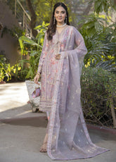 Miraas By Schick Luxury Fancy Heavy Organza 3 Piece Stitched Suit SDH24M LFHO-06