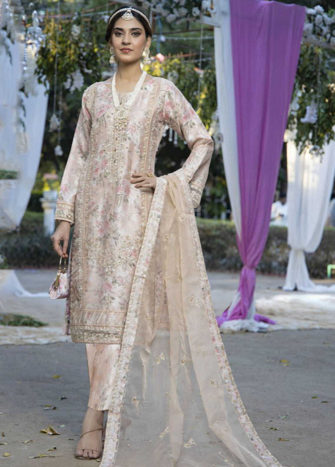 Miraas By Schick Luxury Fancy Heavy Organza 3 Piece Stitched Suit SDH24M LFHO-07 Miraas By Schick Luxury Fancy Heavy Organza 3 Piece Stitched Suit SDH24M LFHO-07