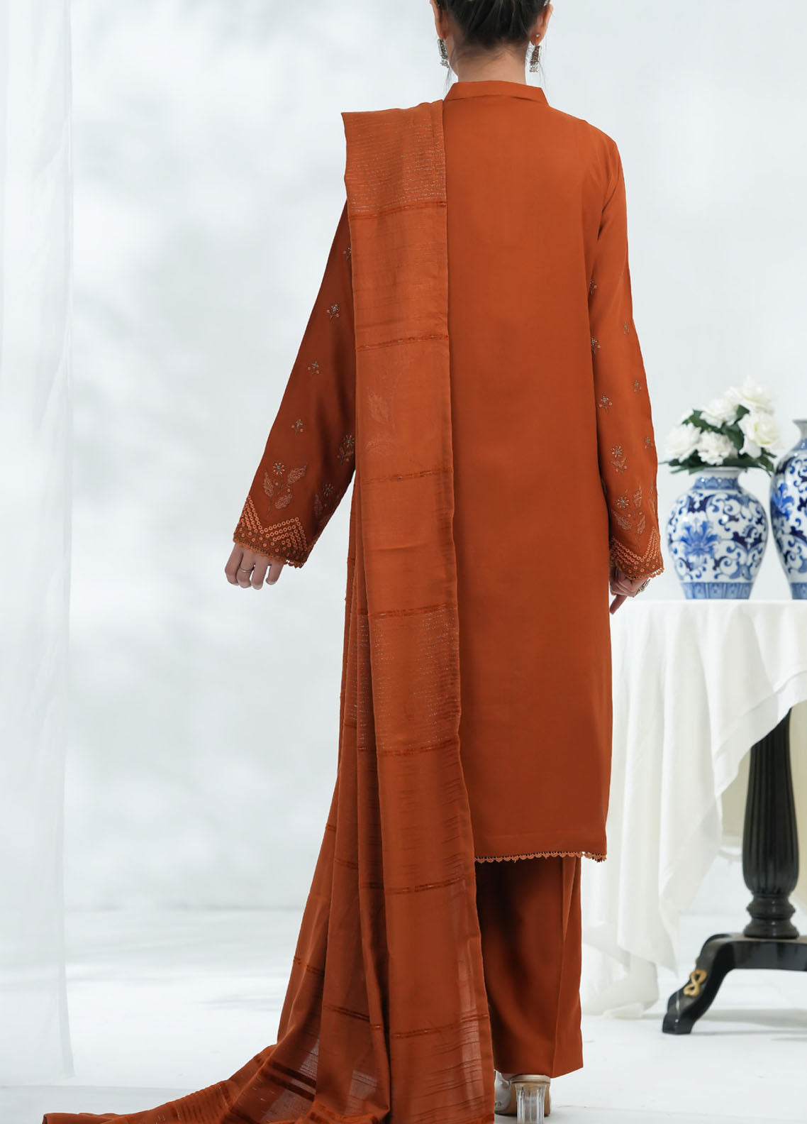 Miraas By VS Textile Embroidered Dhanak 3 Piece Unstitched Suit VS25MDWS D-45 Miraas By VS Textile Embroidered Dhanak 3 Piece Unstitched Suit VS25MDWS D-45