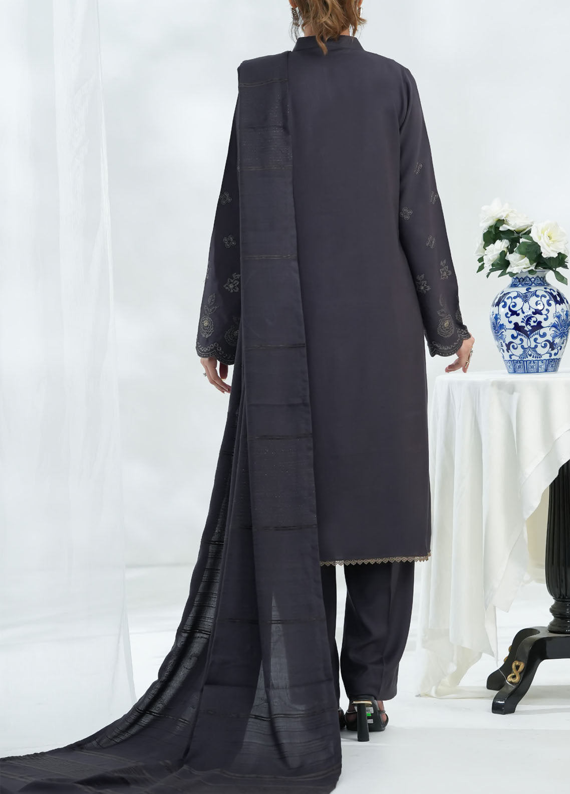 Miraas By VS Textile Embroidered Dhanak 3 Piece Unstitched Suit VS25MDWS D-46 Miraas By VS Textile Embroidered Dhanak 3 Piece Unstitched Suit VS25MDWS D-46