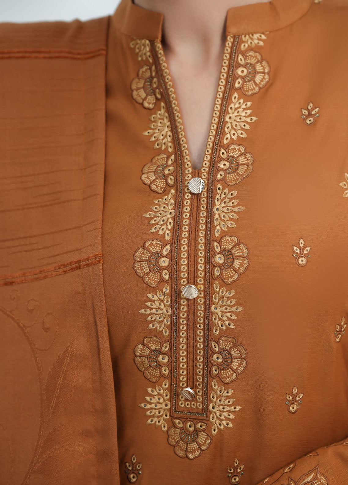 Miraas By VS Textile Embroidered Dhanak 3 Piece Unstitched Suit VS25MDWS D-47 Miraas By VS Textile Embroidered Dhanak 3 Piece Unstitched Suit VS25MDWS D-47