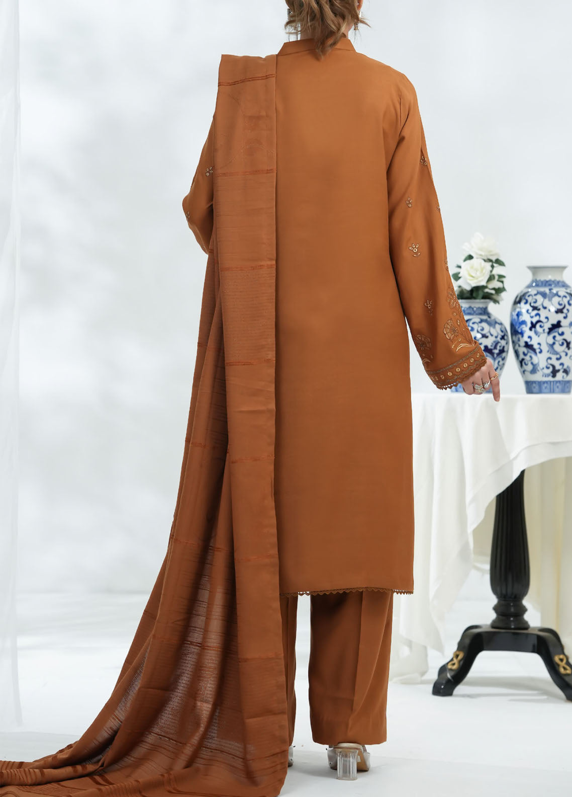 Miraas By VS Textile Embroidered Dhanak 3 Piece Unstitched Suit VS25MDWS D-47 Miraas By VS Textile Embroidered Dhanak 3 Piece Unstitched Suit VS25MDWS D-47