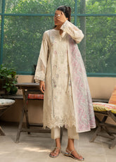 Misha By Casual Lite Pre Fall Embroidered Linen 3 Piece Stitched Suit CL25MD1 D-PF-05