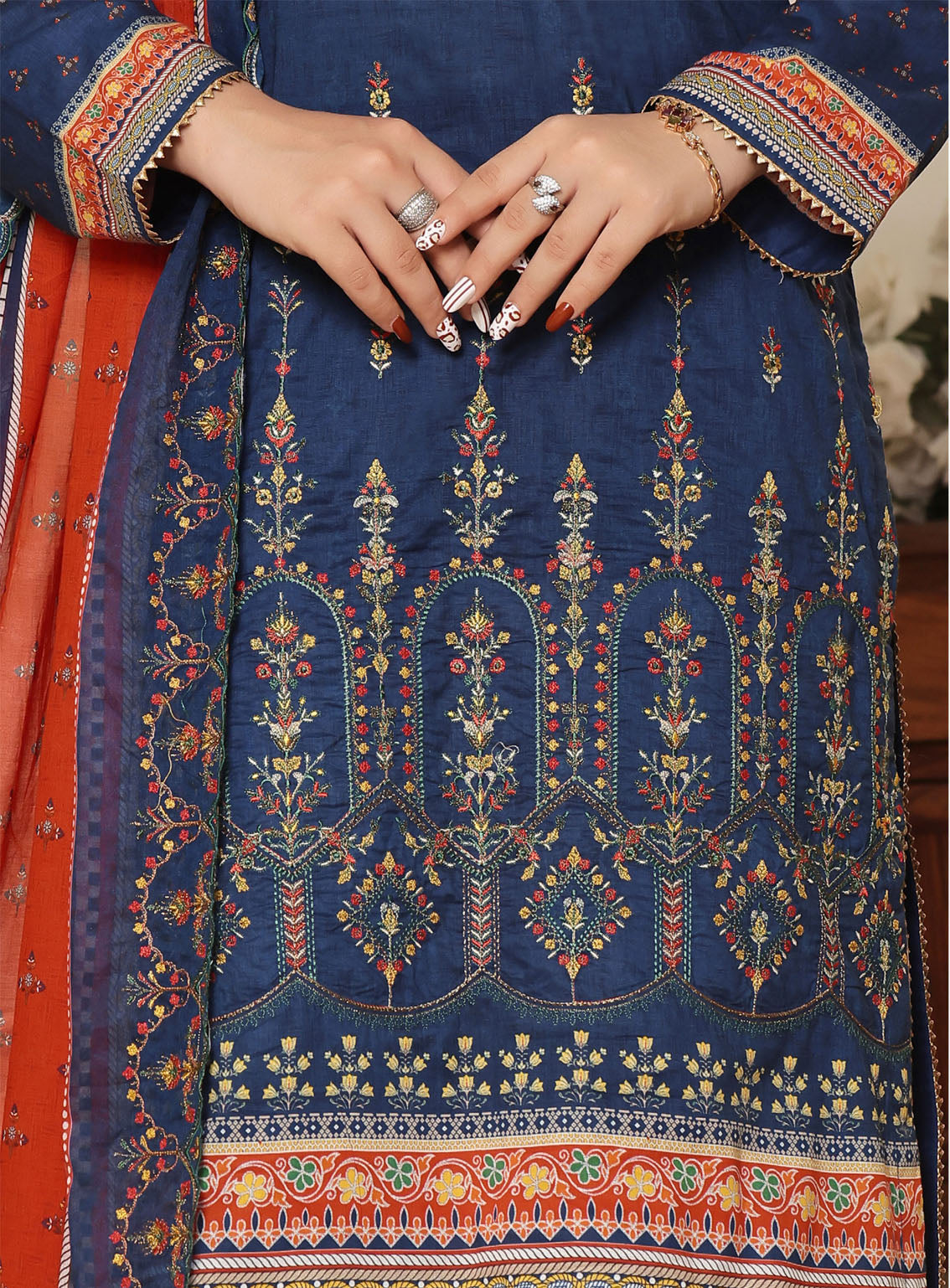 Misri By VS Textile Digital Embroidered Lawn 3 Piece Unstitched Suit VSU24M DELV2-380 Misri By VS Textile Digital Embroidered Lawn 3 Piece Unstitched Suit VSU24M DELV2-380