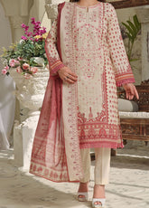 Misri By VS Textile Embroidered Lawn 3 Piece Unstitched Suit VS24ELV1 D-389