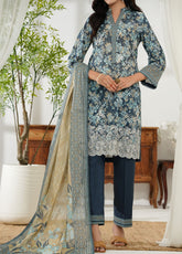 Misri By VS Textile Embroidered Lawn 3 Piece Unstitched Suit VS25EEV2 D-76